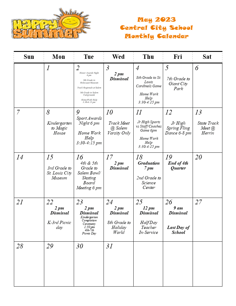 May 23